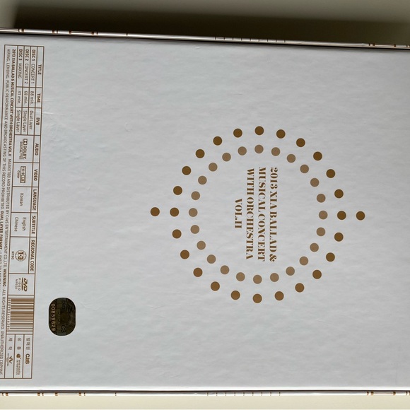 2013 XIA BALLAD & MUSICAL CONCERT WITH ORCHESTRA VOL.2 DVD - Picture 3 of 5